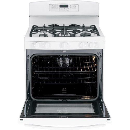 GE JGB750DEFWW 30" Freestanding Gas Range BrandsMart USA