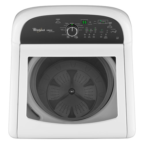 Whirlpool WTW8500BW 4.8 CuFt Cabrio Top Load Washer, 13 Cycles, 3