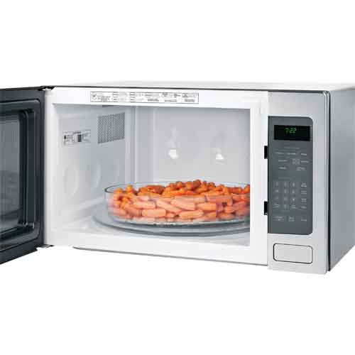 GE PEB7226SFSS 2.2 CuFt Countertop Microwave, 1100 Watts, Electronic ...