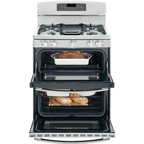 GE PGB950SEFSS 30" Freestanding Gas Range, Total 6.8 CuFt, 19,000 BTU