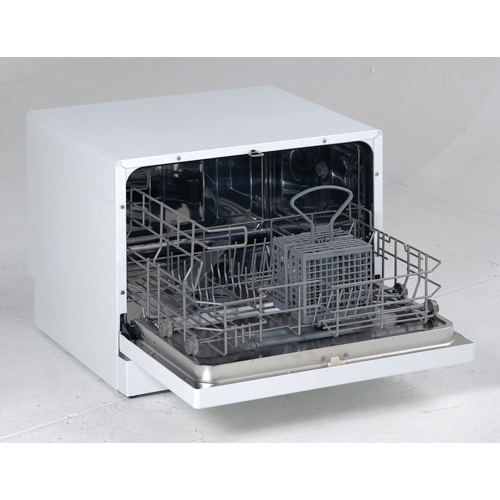 Avanti DW6W Portable Countertop Dishwasher, 6 Pre-Programmed Wash ...