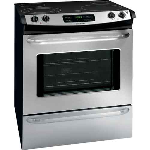 Frigidaire FFES3025PS 30" SlideIn Electric Range With 4.2 CuFt Self