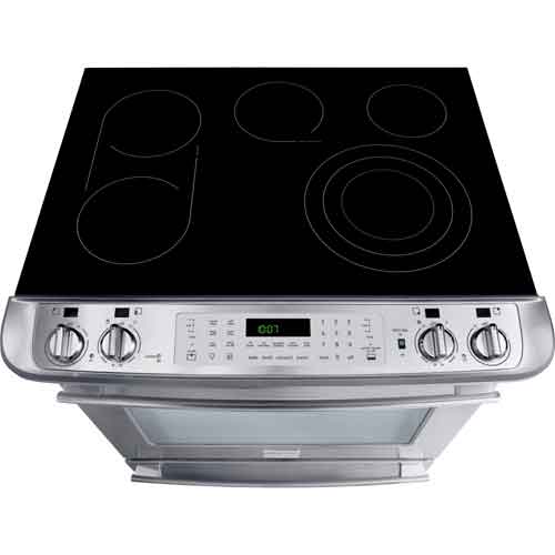 Frigidaire FPES3085PF 30" SlideIn Electric Range, 4.6 CuFt, 7" Bridge