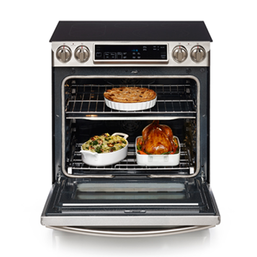 Samsung NE58F9710WS/ 30" Stainless Steel SlideIn Electric Range With 5.8 CuFt SelfCleaning