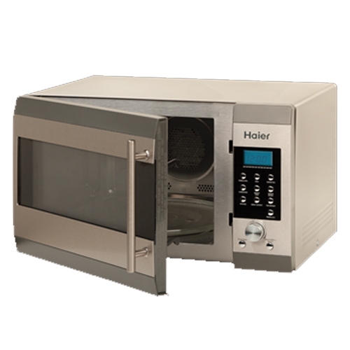 Haier HMC1285SES 1.2 CuFt Countertop Microwave, 1000 Watts, Electronic ...
