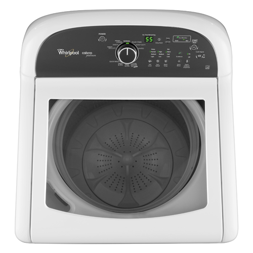 Whirlpool WTW8100BW 4.5 CuFt Cabrio Top Load Washer, 11 Cycles, 4 Water