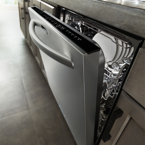 KitchenAid KDFE304DSS BuiltIn Dishwasher, 6 Cycles, 45 DB, Stainless