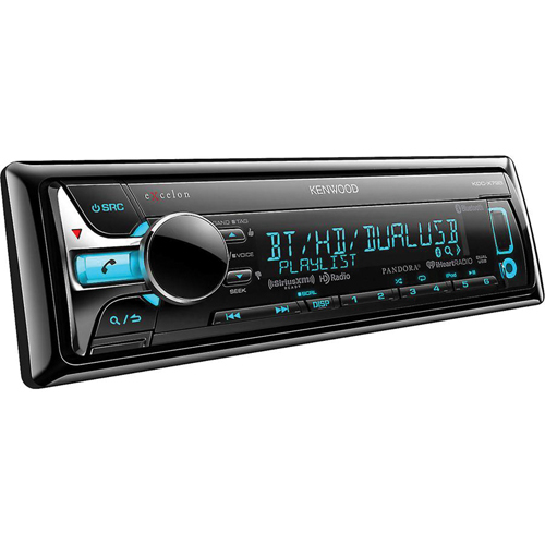 Kenwood KDCX798 Excelon Bluetooth Indash Car Stereo, Bluetooth Built