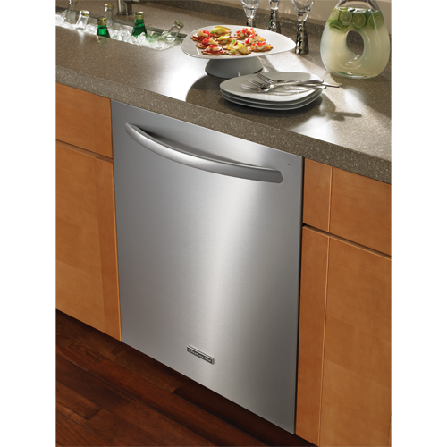 KitchenAid KDTE404DSS BuiltIn Dishwasher, 6 Cycles, 42 DB, Stainless