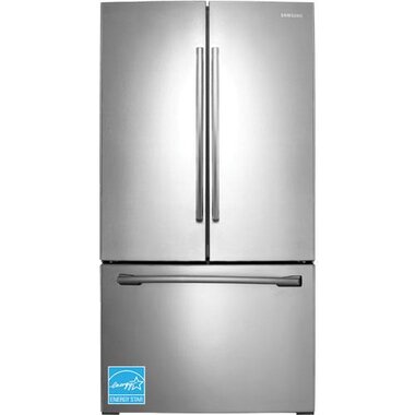 Samsung Stainless Steel 3 Door French Door Refrigerator - RF26HFENDSR