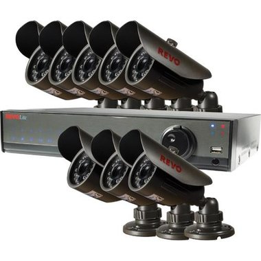 Revo 8 Camera 8 Channel Video Security System - RL81B8GA-5G