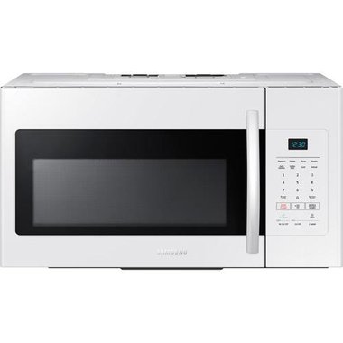 Samsung Me16h702sew Aa 1 6 Cuft 1000 Watt White Over The Range 1 6 Cuft 1000 Watt White Over The Range Microwave Oven