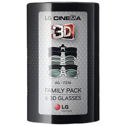 Cinema 3D Glasses Family Pack