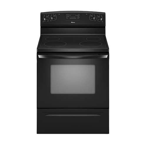 Amana AER5830VAB 30" Electric Smooth Top Range, 4.8 CuFt, SelfCleaning