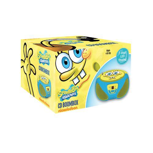 Unknown 56062 SpongeBob SquarePants CD Boombox, CD, CDR/RW, And MP3