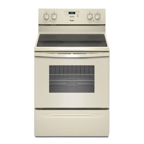 Whirlpool WFE510S0AT 30" Electric Smooth Top Range, 4.8 CuFt, SelfCleaning, Clear View Window