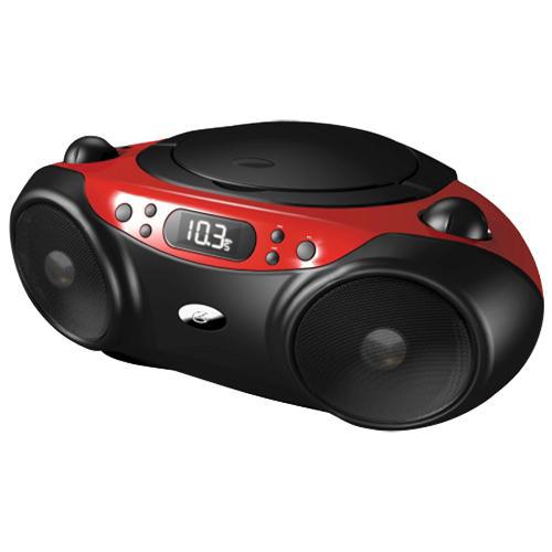 GPX CD/AM/FM Portable Boombox BC232R BrandsMart USA