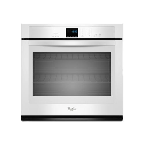 Whirlpool WOS51EC7AW 27" BuiltIn Wall Oven, 4.3 CuFt, Precise Clean