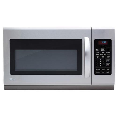 LG LMH2016ST 2.0 CuFt Over The Range Microwave, 1100 Watts, 10 Power