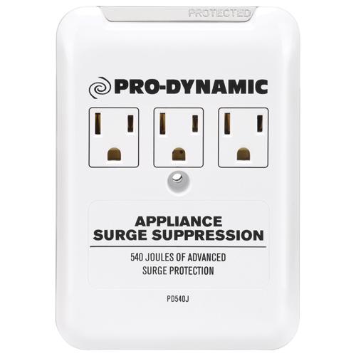 ProDynamic PD540J 3 Outlet Appliance Surge Protector BrandsMart USA