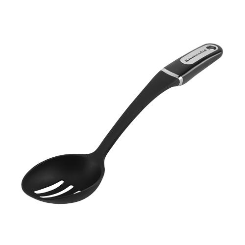 KitchenAid KC004OHOBZ Nylon Slotted Spoon, Safe For Nonstick Surfaces