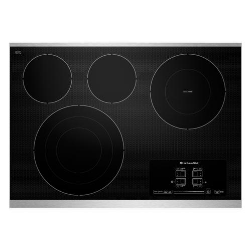 KitchenAid KECC607BSS Architect® Series ll 30" 4 Burner Electric