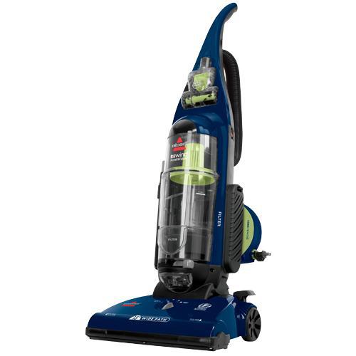 Bissell 18M9V Rewind Powerclean Vacuum, Turbo Brush, HEPA Media Filter And Washable Filter, Dual