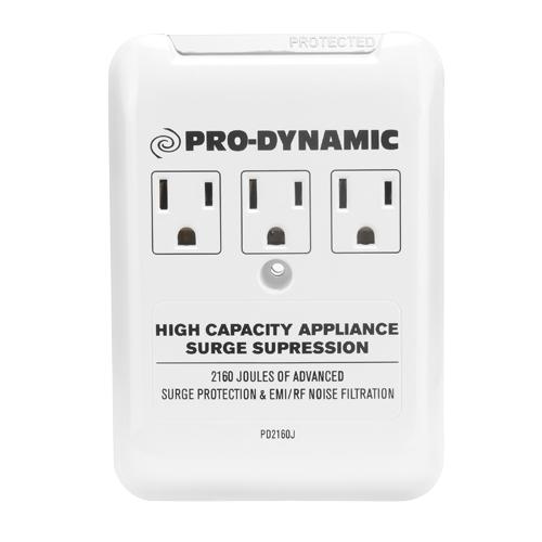 ProDynamic PD2160J 3 Outlet Appliance Surge Protector BrandsMart USA