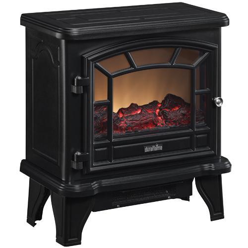 Duraflame DFS55021 Electric Stove With Heater, Flame Operates With Or