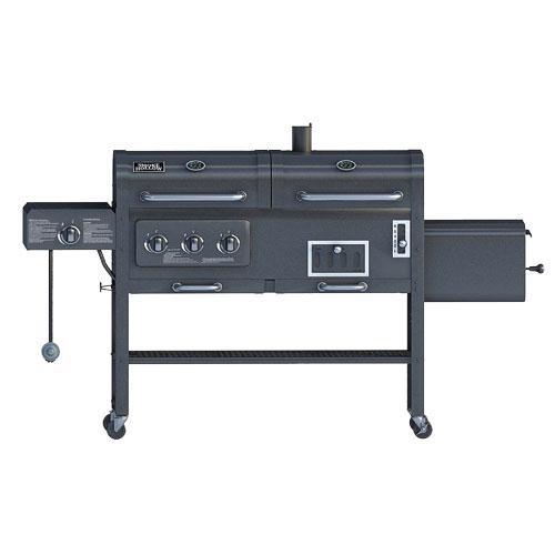 Smoke Hollow SH7000 Gas And Charcoal Grill With Smoker, 30,000 BTUs