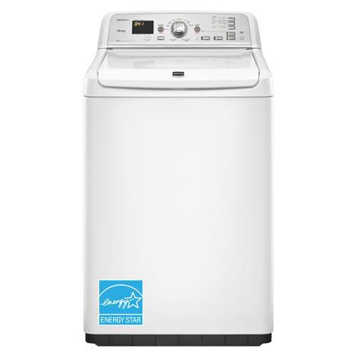 Maytag MVWB750YW 4.6 CuFt Bravos XL HE Top Load Washer, 10 Cycles, 3