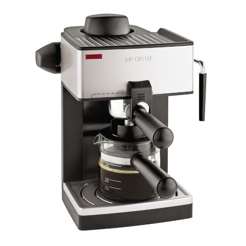 Mr. Coffee ECM160NP 4Cup Steam Espresso Machine, Brews 20 Ounces 1