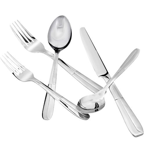Cambridge Silversmiths 30 Piece Asher Sand Flatware Set For 6