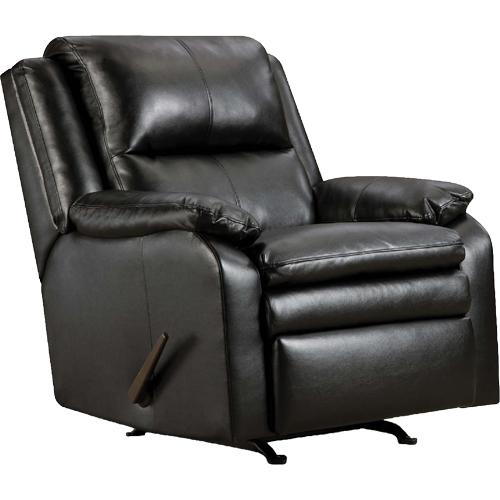 Simmons BM518 Tanner Recliner Espresso, 1.8 Density Foam, Pillow Top Seating For Added Comfort