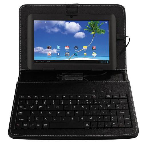 ProScan PLT8223GK 8" 4GB Android Tablet Bundle, Google Android 4.1