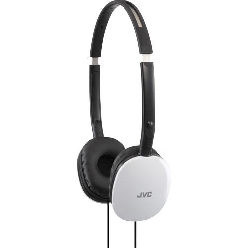 JVC HAS160W Flats OverTheEar Headphones BrandsMart USA