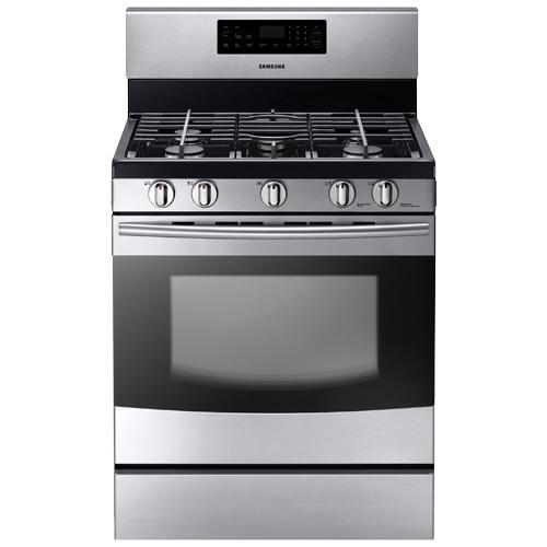 Samsung NX58F5300SS/ 30" Freestanding Gas Range, 5.8 CuFt, (1) 16,000