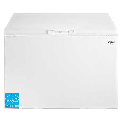 Whirlpool EH151FXTQ 14.8 CuFt Chest Freezer, Manual Defrost, 488.4 Lbs Storage Capacity