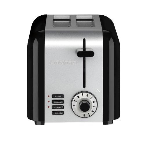 Cuisinart CPT320 2 Slice Compact Toaster, 6 Shade Controls, Bagel