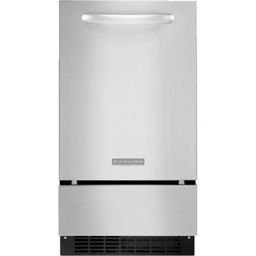 KitchenAid KUIC18PNZS 18'' Automatic Ice Maker, 35 Lb. Storage Capacity