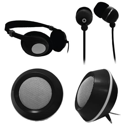 Craig CMA3224 OnEar Headphones Combo Pack, OnEar Headphones, 40mm