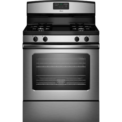 Amana AGR5630BDS 30" Stainless Steel Freestanding Gas Range With 5.0