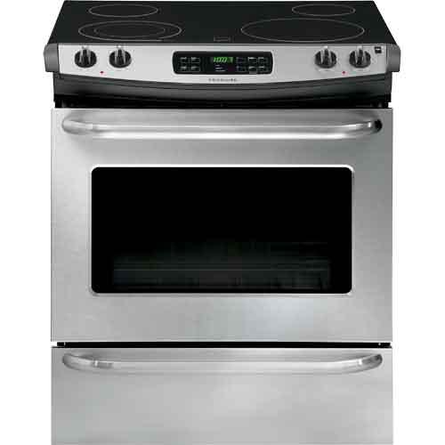 Frigidaire FFES3025PS 30" SlideIn Electric Range With 4.2 CuFt SelfCleaning Oven BrandsMart USA
