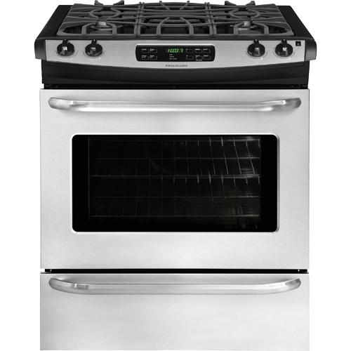 Frigidaire FFGS3025PS 30" Stainless Steel SlideIn Gas Range With 4.5