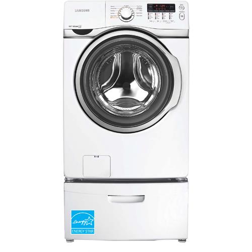 Samsung WF393BTPAWR 3.9 CuFt High Efficiency White 27" Front Load