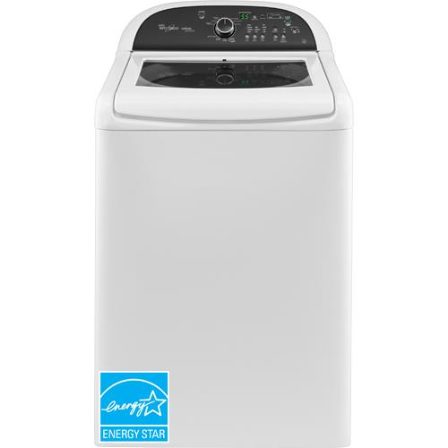 Whirlpool WTW8100BW 4.5 CuFt Cabrio Top Load Washer, 11 Cycles, 4 Water