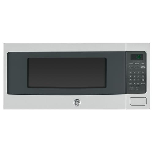 GE PEM31SFSS 1.1 CuFt Profile™ Series 800 Watt Stainless Steel