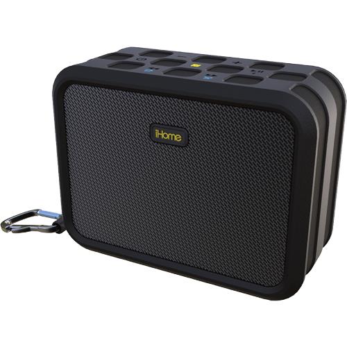 iHome IBN6BC Portable Waterproof Bluetooth Stereo Speaker BrandsMart USA