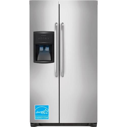 Frigidaire FFHS2622MS 26.0 CuFt SideBySide Refrigerator, Water And