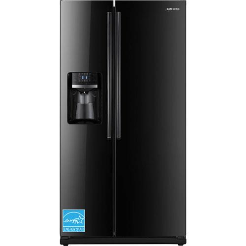 Samsung RS261MDBP 26.0 CuFt SideBySide Refrigerator, ThruTheDoor